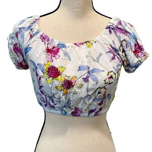 LA Hearts crop top